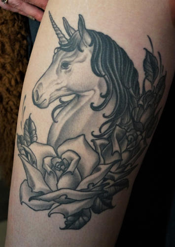 unicorn-leg-tattoo